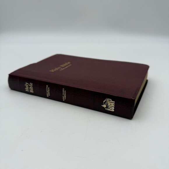 Holy Bible Concordance KJV Red Letter Edition 1973 Red Cover Word Aflame Press - Picture 2 of 12